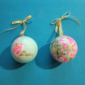 Lilly Pulitzer Christmas Ornaments